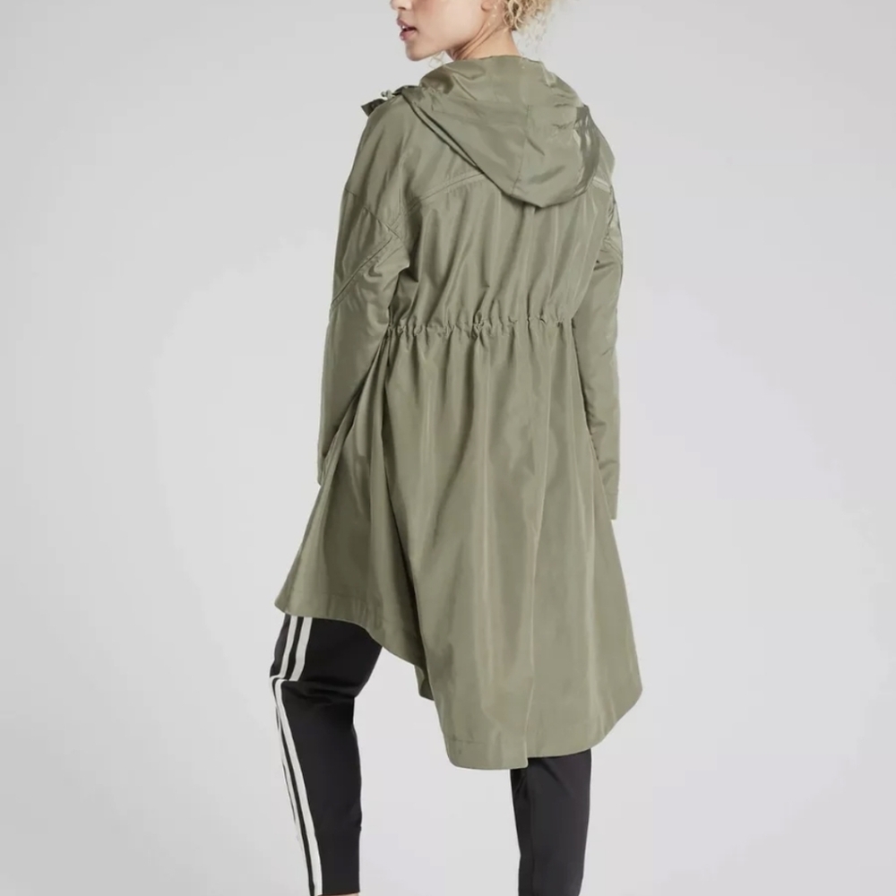 Athleta Solar & Wind & Rain Anork Sz.XS Green